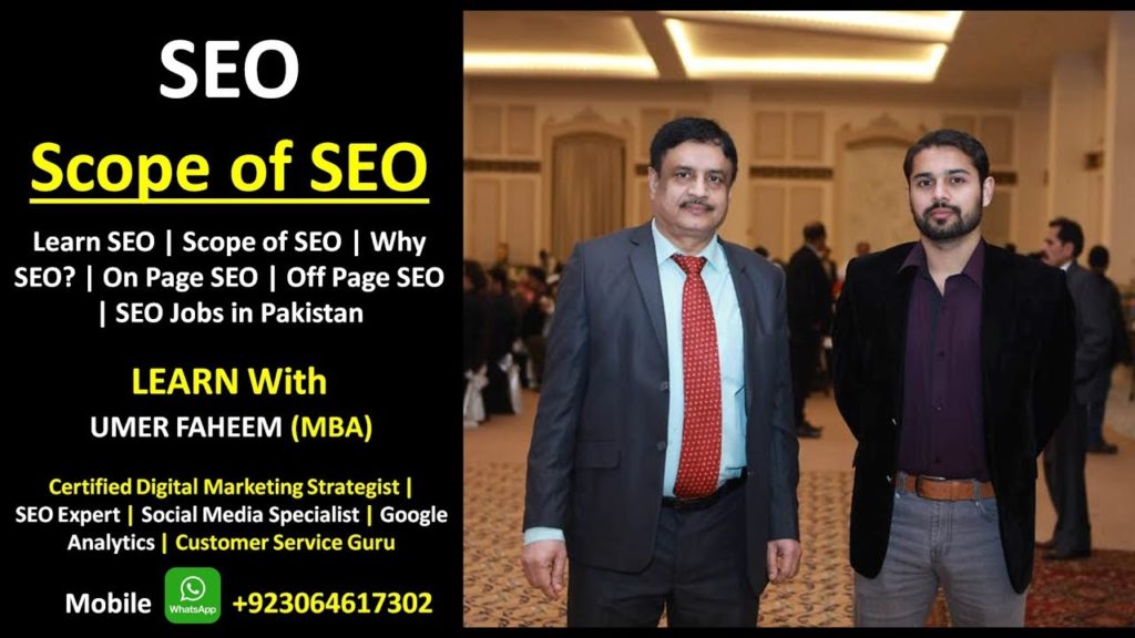 Learn SEO | Scope of SEO | SEO Jobs in Pakistan | Why SEO is Important? | On Page SEO | Off Page SEO