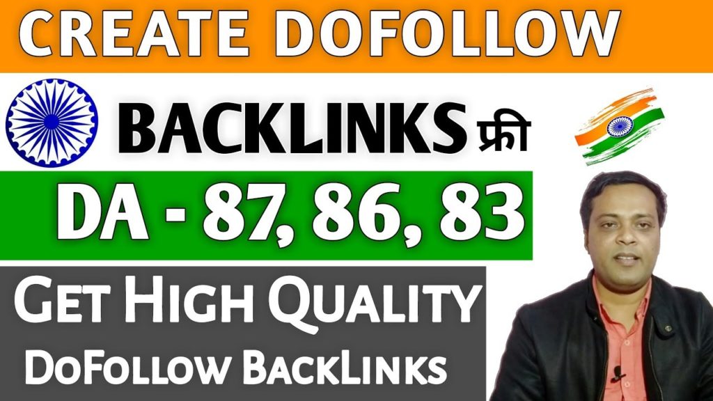 Create High Quality Dofollow BackLinks | High DA PA Sites
