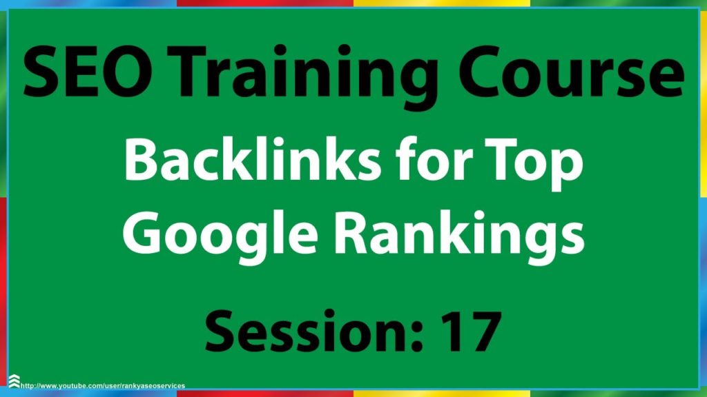 17 Backlinks for Top Google Rankings