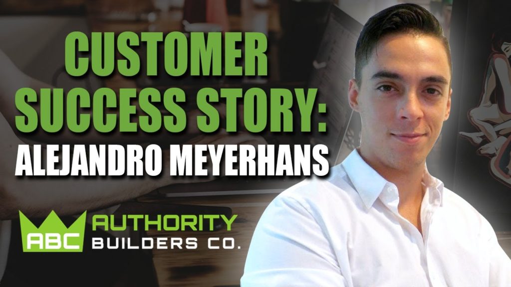 Authority Builders Customer Success Story: Alejandro Meyerhans - Onfolio