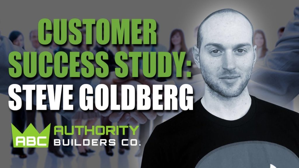 Authority Builders Customer Success Story: Steve Goldberg - Multiple 6-figure SEO Affiliate