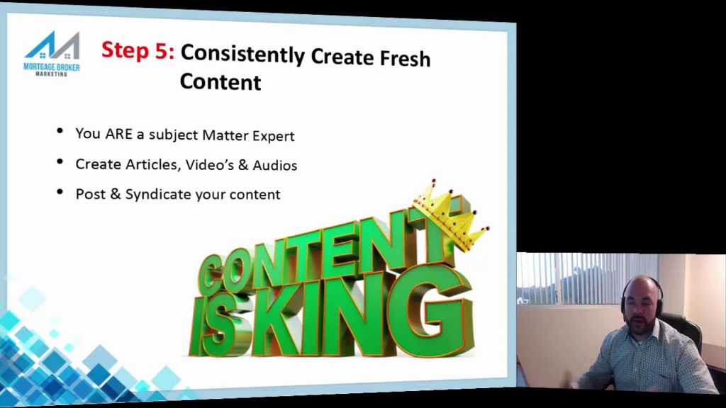 Building Inbound Links and Authority for Mortgage Companies Website - Mortgage Broker Marketing
