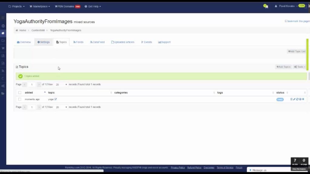 ContentMill HowTo:  Create Content with Authority Links from Images