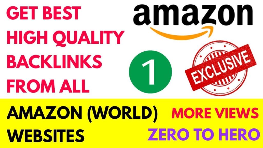 How To Get Do Follow Backlinks From Amazon | (YouTube & Blogs Backlinks)