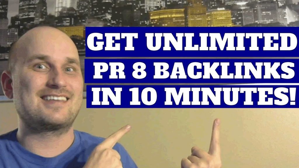 How to get high-quality SEO (PR8) backlinks in 10 minutes