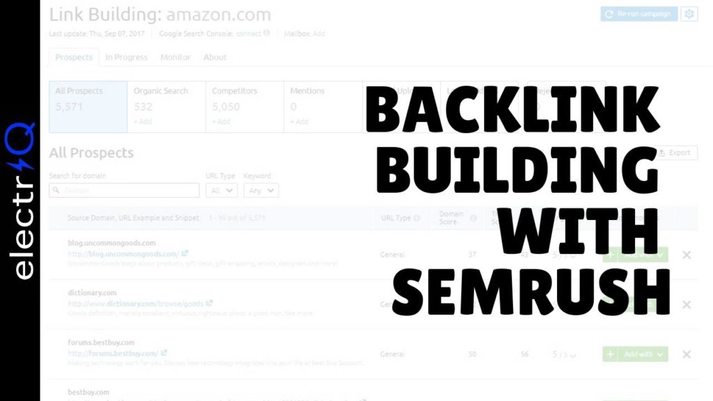Link Building in 2019 | How to Get Backlinks with SEMrush that MATTER