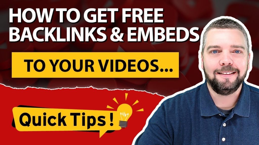 Rank Videos in Google With Free Backlinks and Embeds [HUGE TIP]