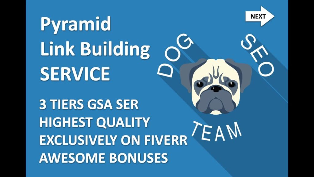 SEO website blog with 3 tiered link building strategy GSA SER - Fiverr gig service