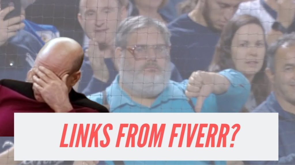 Thinking about buying links on Fiverr to help your SEO? Stop!