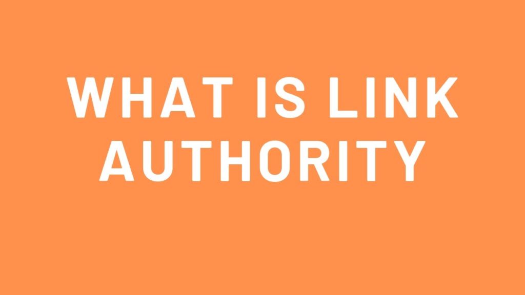 What is Link Authority