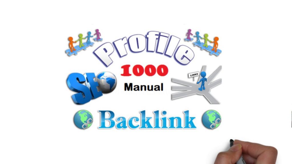 1000 HQ forum profiles backlinks service.