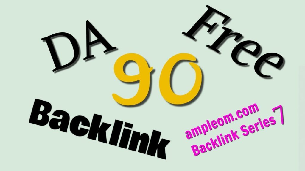 Another DA 90 dofollow free backlink guide