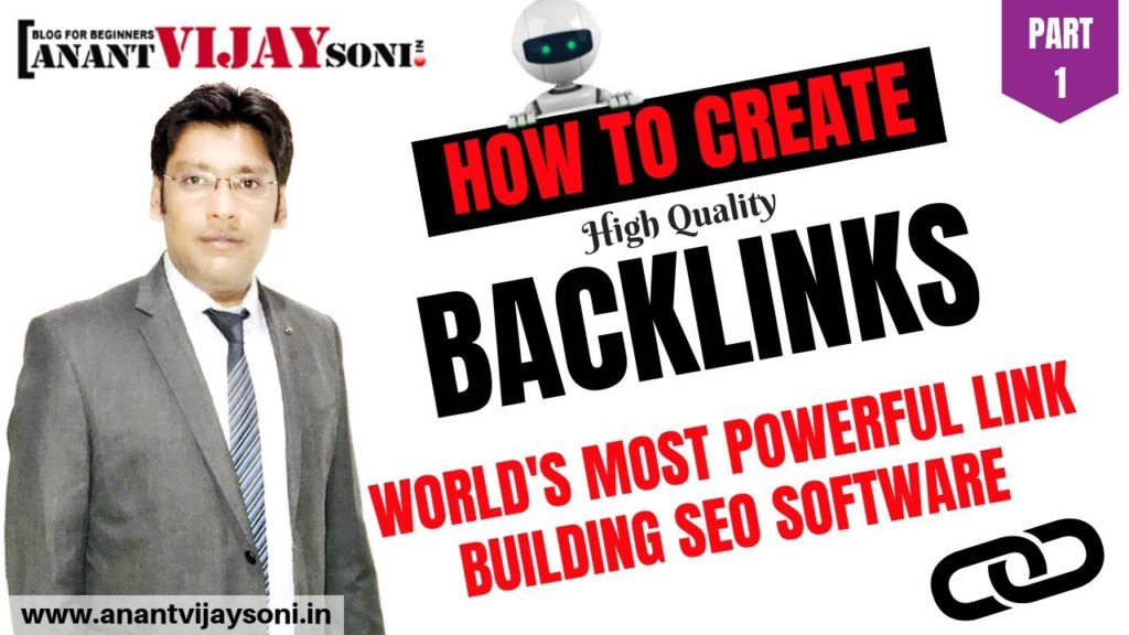 Create Backlinks from World's Most Powerful Link Building SEO Software - Money Robot - Hindi