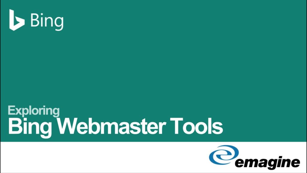 Exploring Bing Webmaster Tools