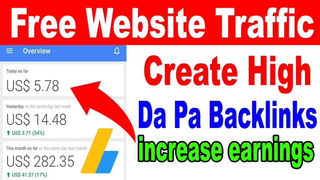 Free Website Traffic From Google || How To Create High Da Pa Backlinks