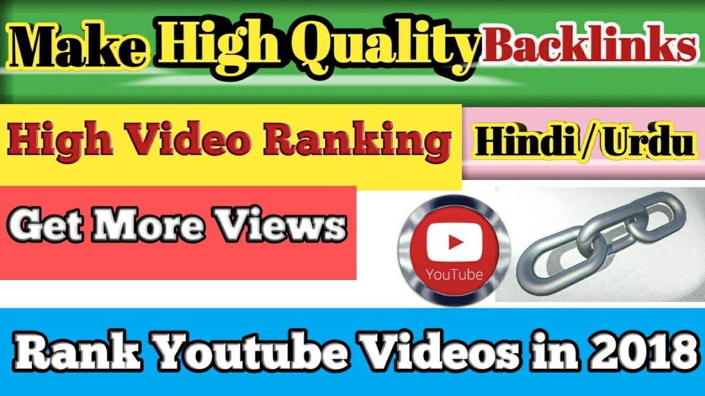 How To Create High Quality Backlinks Free For Youtube Videos In Only 5 Minutes 2018