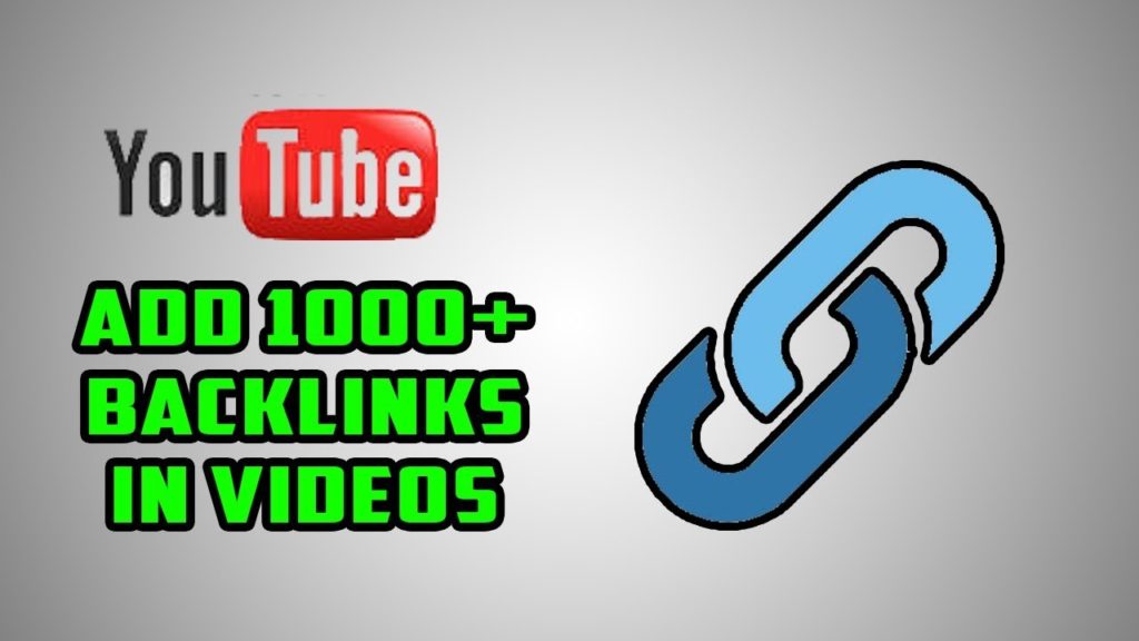 How to add 1000+ backlinks for my youtube videos within 1 minutes - More Shareablity - 2018