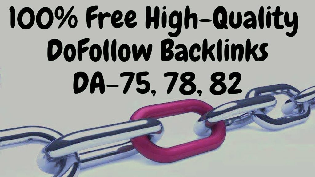 How to build free high quality dofollow backlinks and improve google search ranking off page SEO