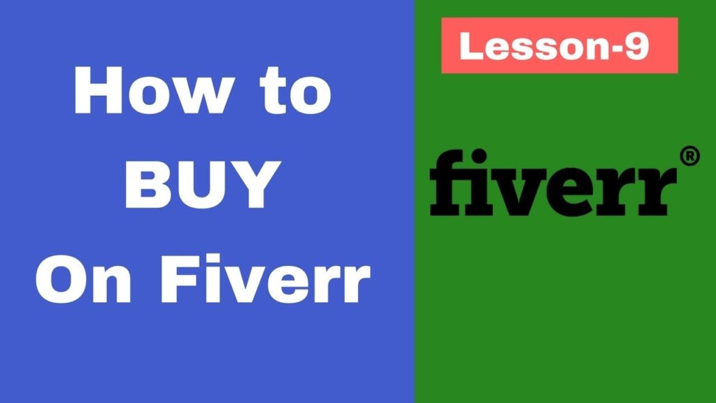 How to buy on fiverr  l Fiverr tutorials in hindi | Urdu  | Lesson   9