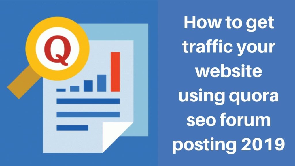 How to get traffic your website using quora seo forum posting 2019 | DigitalMarketingTutorial