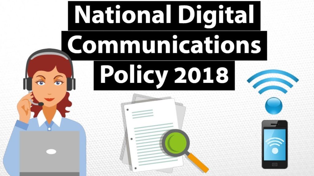 National Digital Communications Policy 2018 - Know what is Connect, Propel & Secure India mission