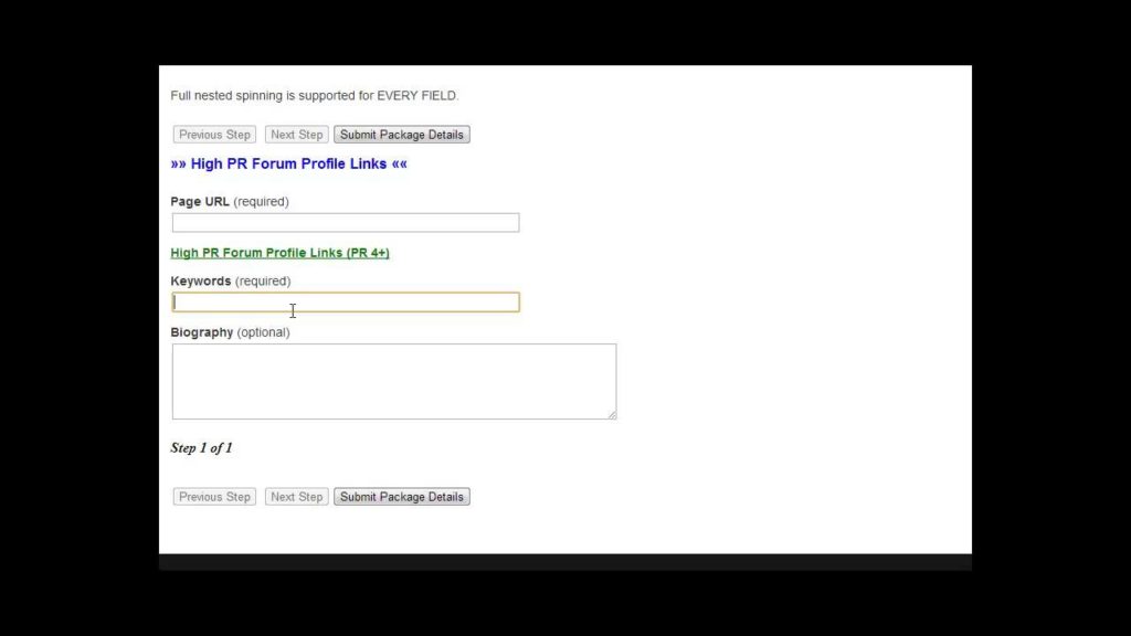 RankCrew Forum Profile Creation