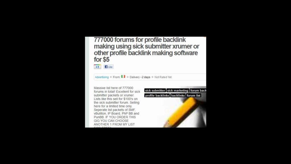 Sick Submitter Packets - List of Forums