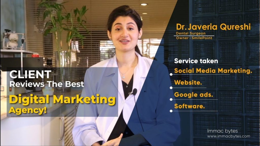 Top Digital Marketing Agency in Karachi Pakistan - Client Reviews - Dr. Javeria Qureshi