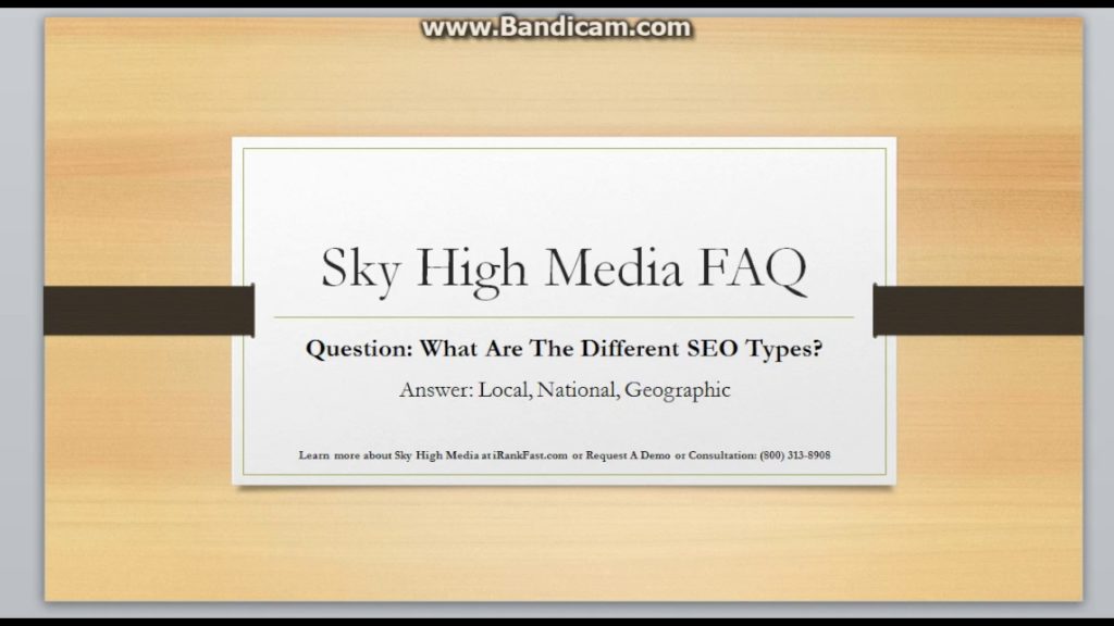 What Are The Different Types Of SEO? - The Various SEO Services Offered By Digital Marketers