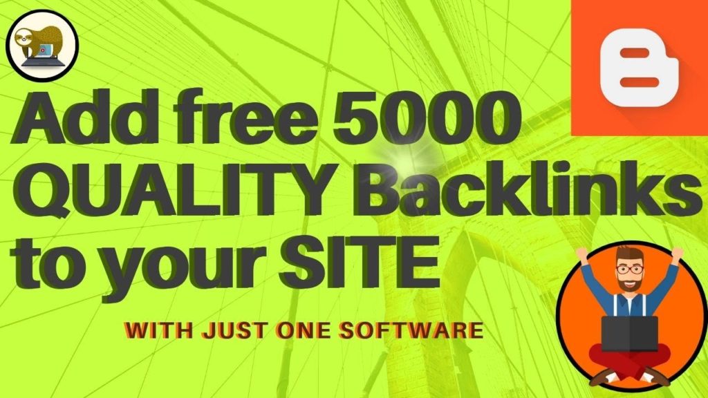 Backlinks Builder: How to get 5000 QUALITY backlinks with just one Software.