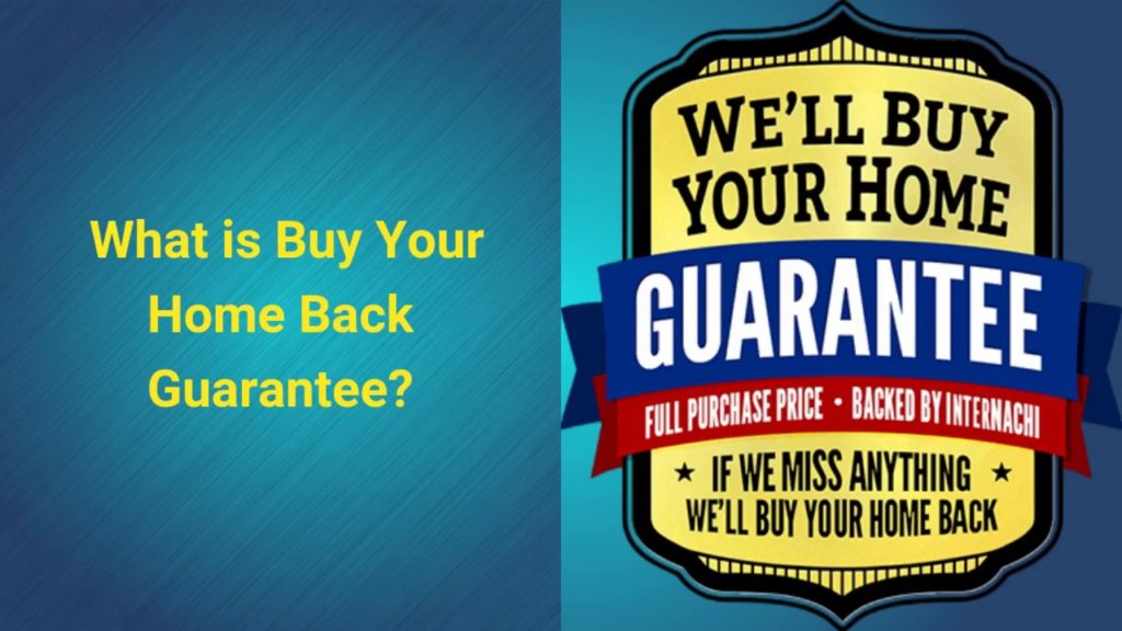 Buy Your Home Back Guarantee -  YEG Inspections