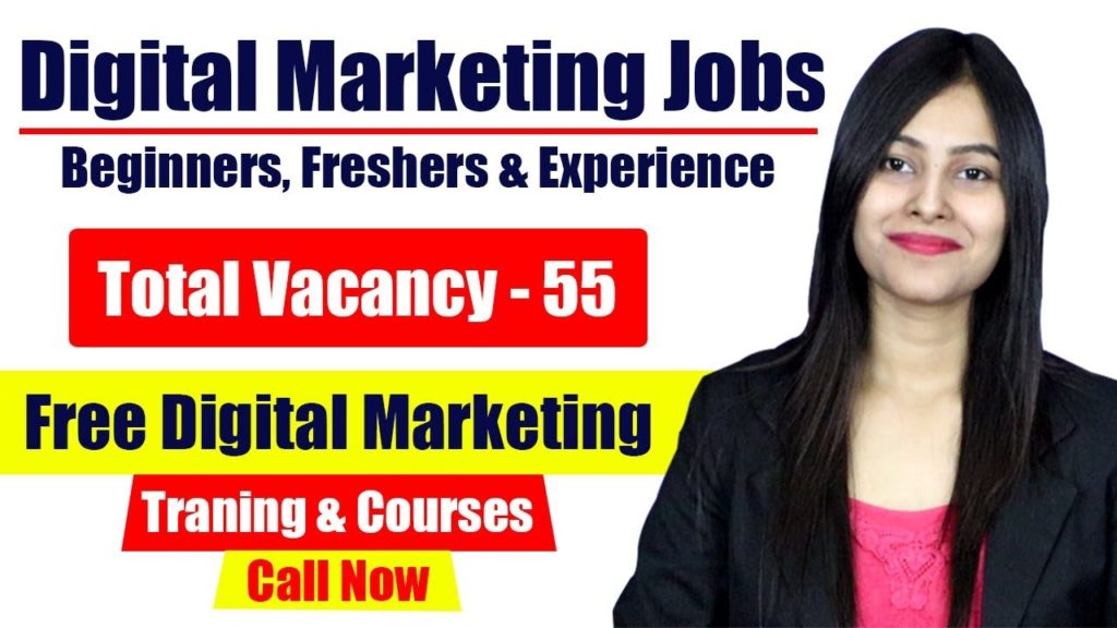 Digital Marketing jobs in Delhi, SEO Jobs For Beginners, freshers and Experience