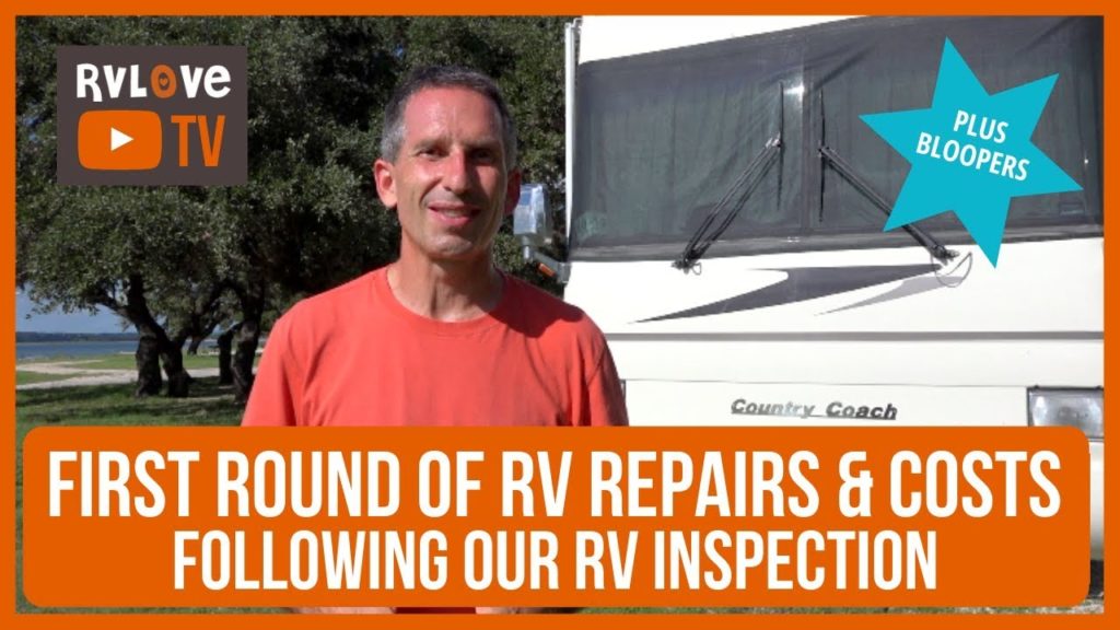 First Round of RV Repairs After RV Inspection + What it Cost | Full-time RV Living