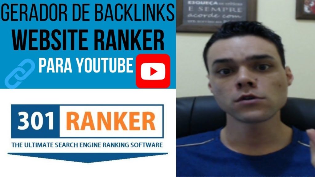 Gerador de Backlinks Website Ranker para Youtube