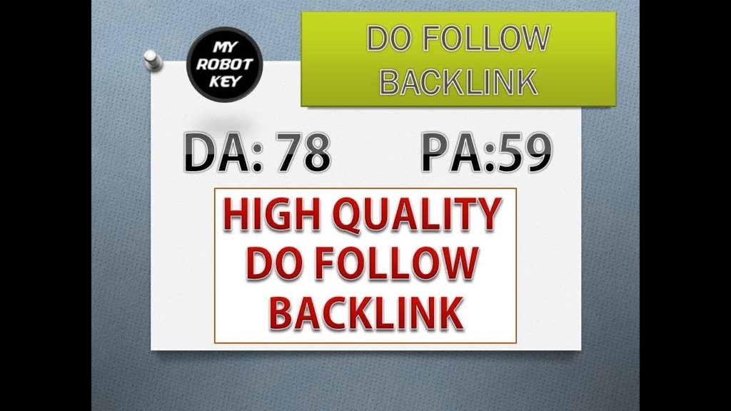 Get Do follow Backlink From DA:78 Website for Free | Do-Follow Backlink video Part 1