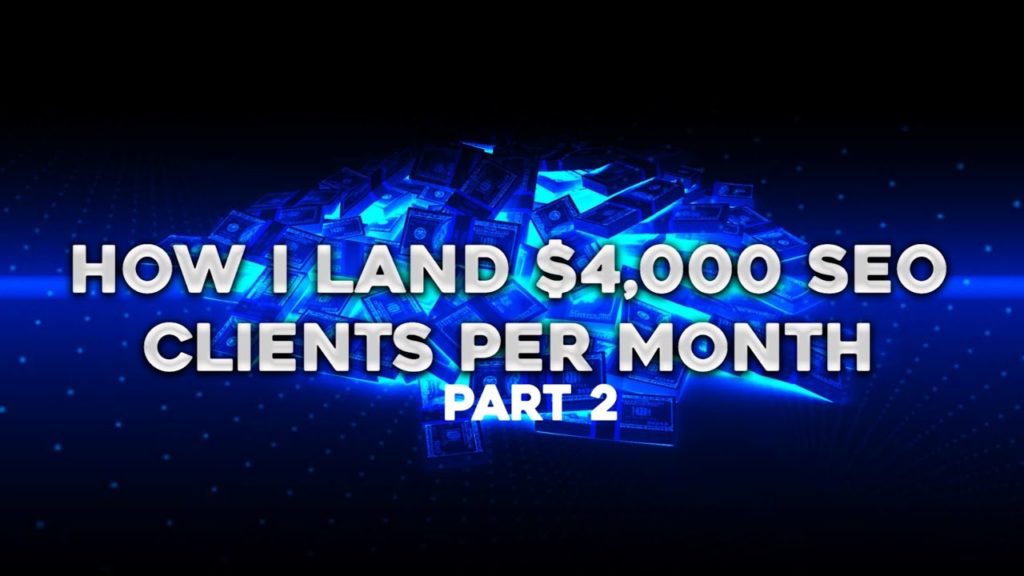 How I land $4,000 SEO Clients Per Month PT 2 (SEO Pricing)