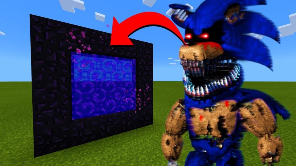 How To Make A Portal To The Sonic Animatronic Dimension in Minecraft!