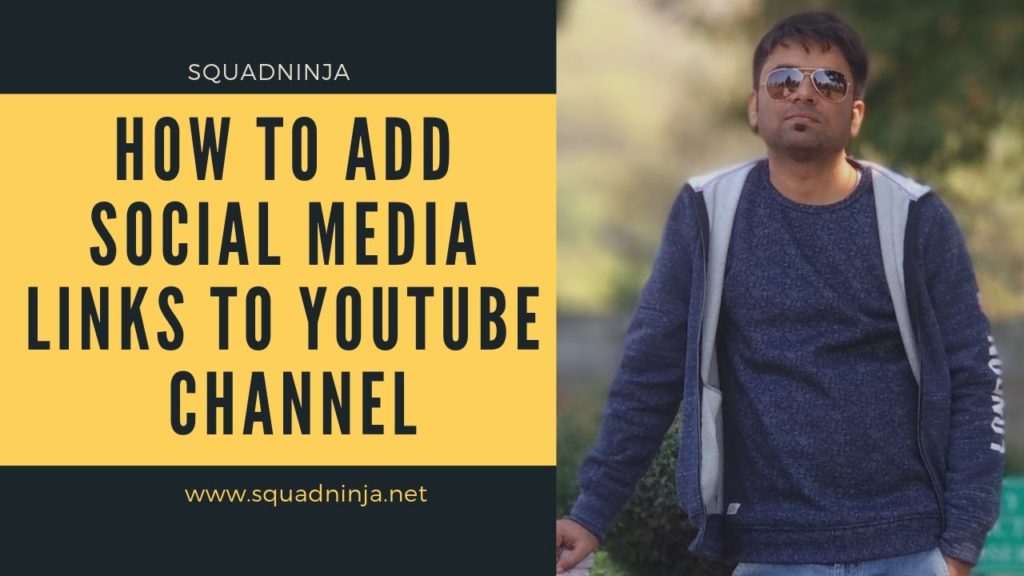 How to Add Social Media Link to Youtube Channel - Increase Authority of Channel