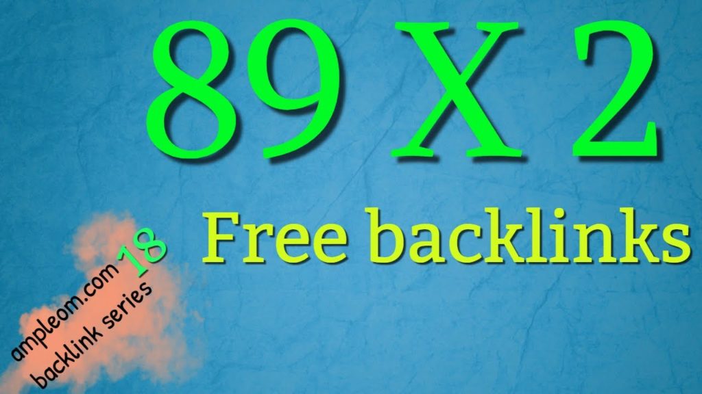 How to get 2 DA 89 backlinks for free