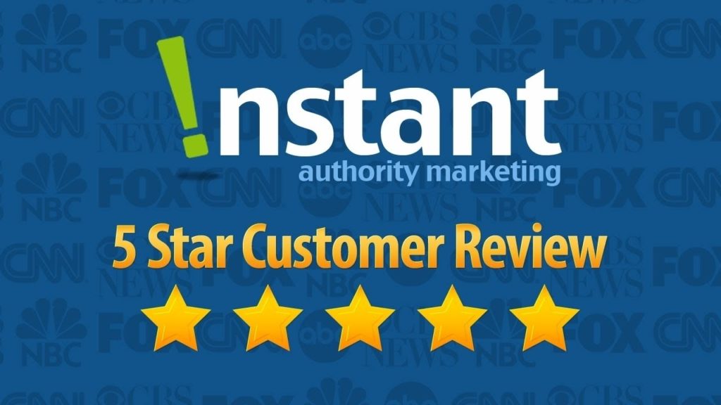 Instant Authority Marketing Excellent Five Star Review by Lydia W.