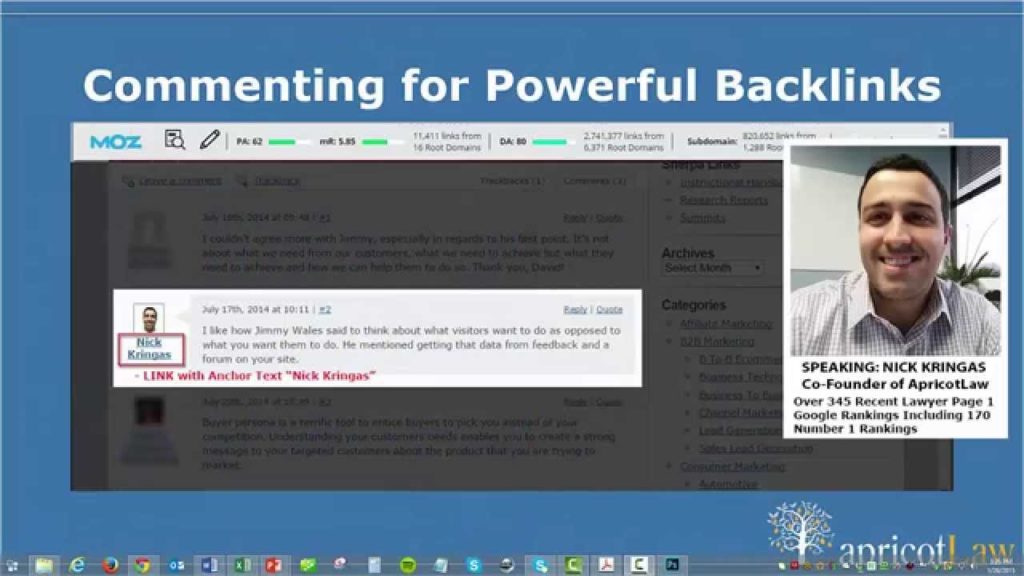 LAWYER SEO: How to Get Super Powerful Backlinks by Blog Commenting