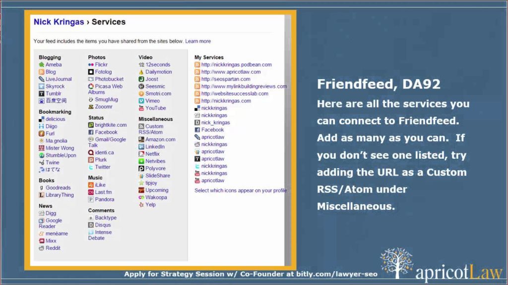 Lawyer SEO: Great Tool that Creates High Authority Backlinks to Everything