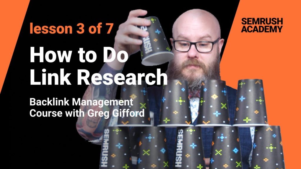 Lesson 3. How to Do Link Research