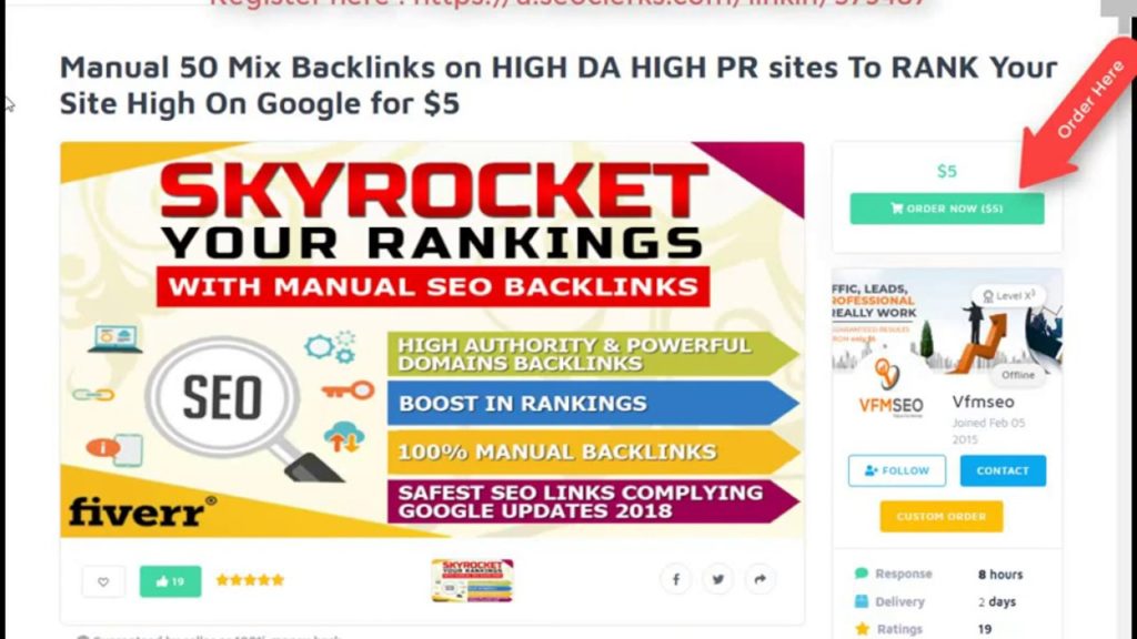 Manual 50 Mix Backlinks on HIGH DA HIGH PR sites To RANK Your Site On Google for