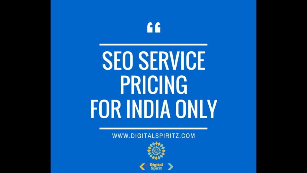Search engine optimization ( SEO ) Pricing , Cost & Packages in India . ( FOR INDIA ONLY )