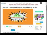 60 Web 2 0 Blog Backlinks for Google Ranking for $10 On SEOClerks