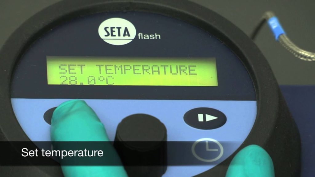 ASTM D3828 Setaflash Small Scale Flash Point Testing by Seta Series 3