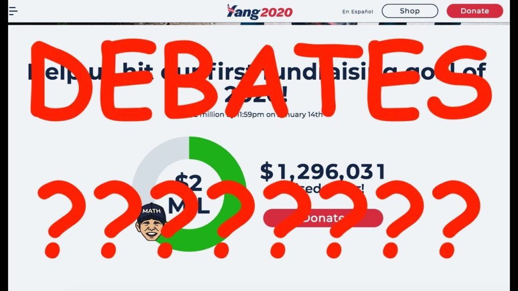 Are You Watching the Debates Tonight Even Though Andrew Yang is not There?