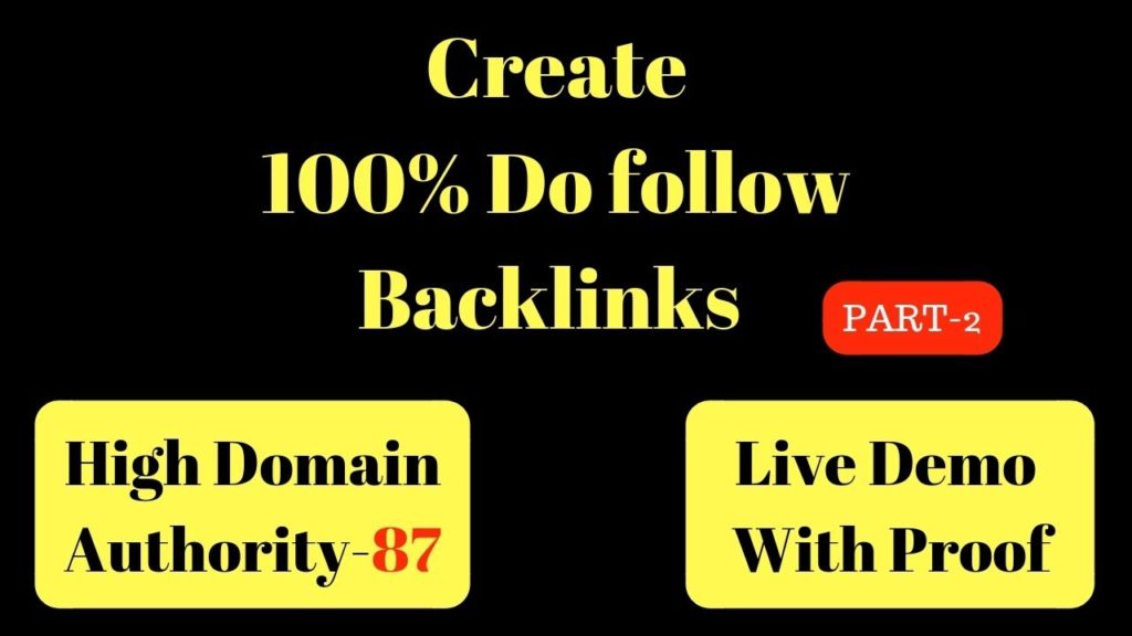 Create 100% do follow backlinks from High DA Websites [in Hindi]