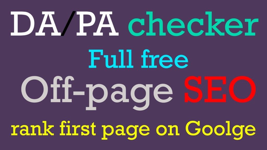 DA/PA & Spam Score checker || do Off-page SEO in website bangla
